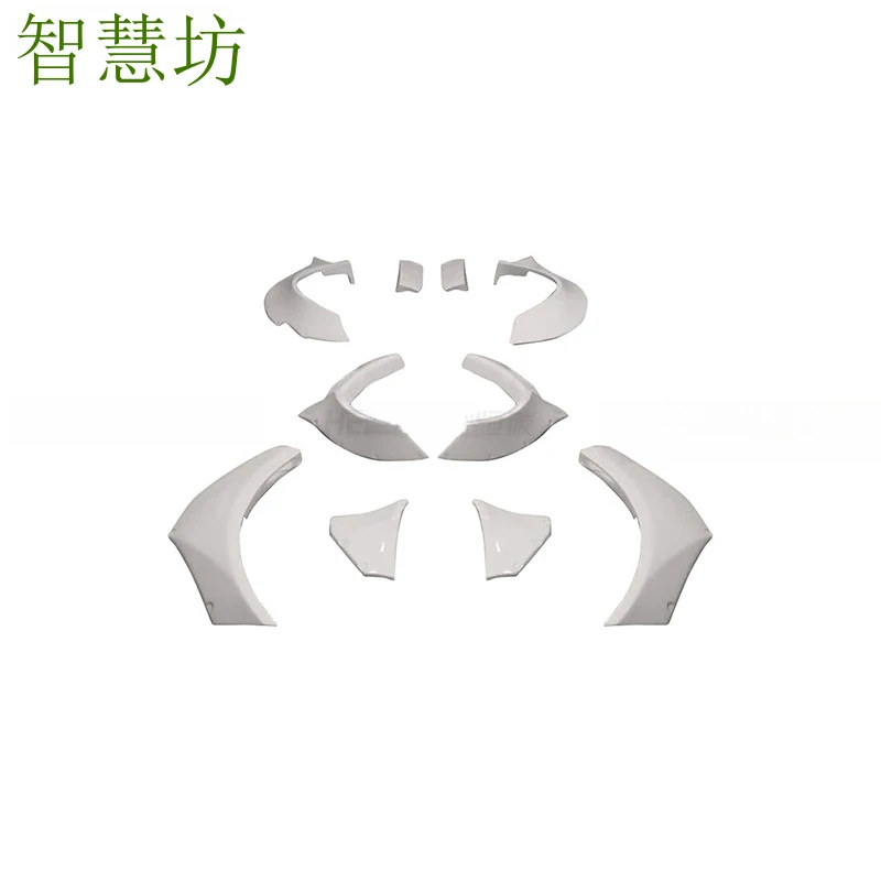 

Подходит для BMW M4 F82, комплект обвеса из стекловолокна в стиле LB, широкий, модифицированный, 2021+, передний и задний спойлеры.