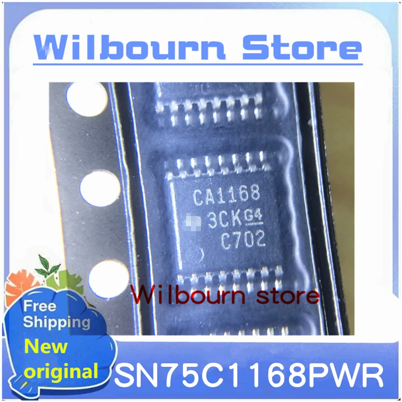 

100% новый оригинальный 5 шт./лот CA1168 SN75C1168PWR SN75C1168PW SN75C1168 TSSOP16