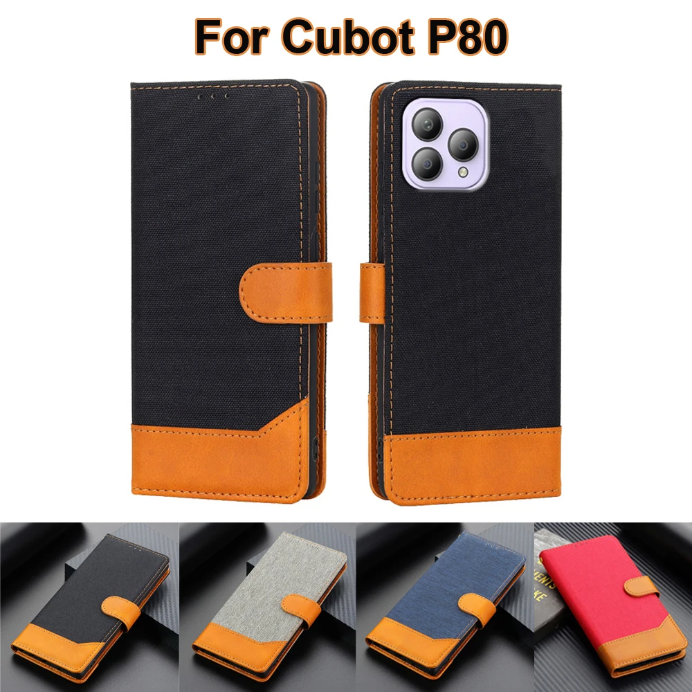 Business Phone Case Etui For Coque Cubot P80 чехол Wallet Funda Flip Cover For Estuches De Celular Cubot P80 P 80 CubotP80 6.58