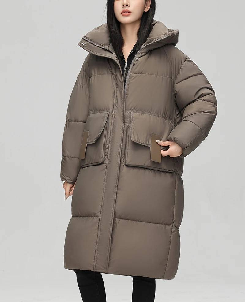 New Casual Fashion Winter Coats Autumn Parkas For Women 2024 Coat Thick Parka Women\'s Jacket Plus Size Women Clothing