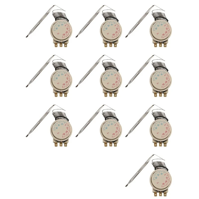 A27F-10X Freezer -30-+30℃ AC 250V 16A AC380V Temperature Capillary Thermostat