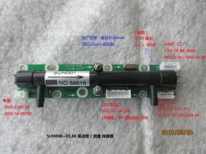 

Ultrasonic oxygen sensor, oxygen generator, gas flow rate, oxygen concentration