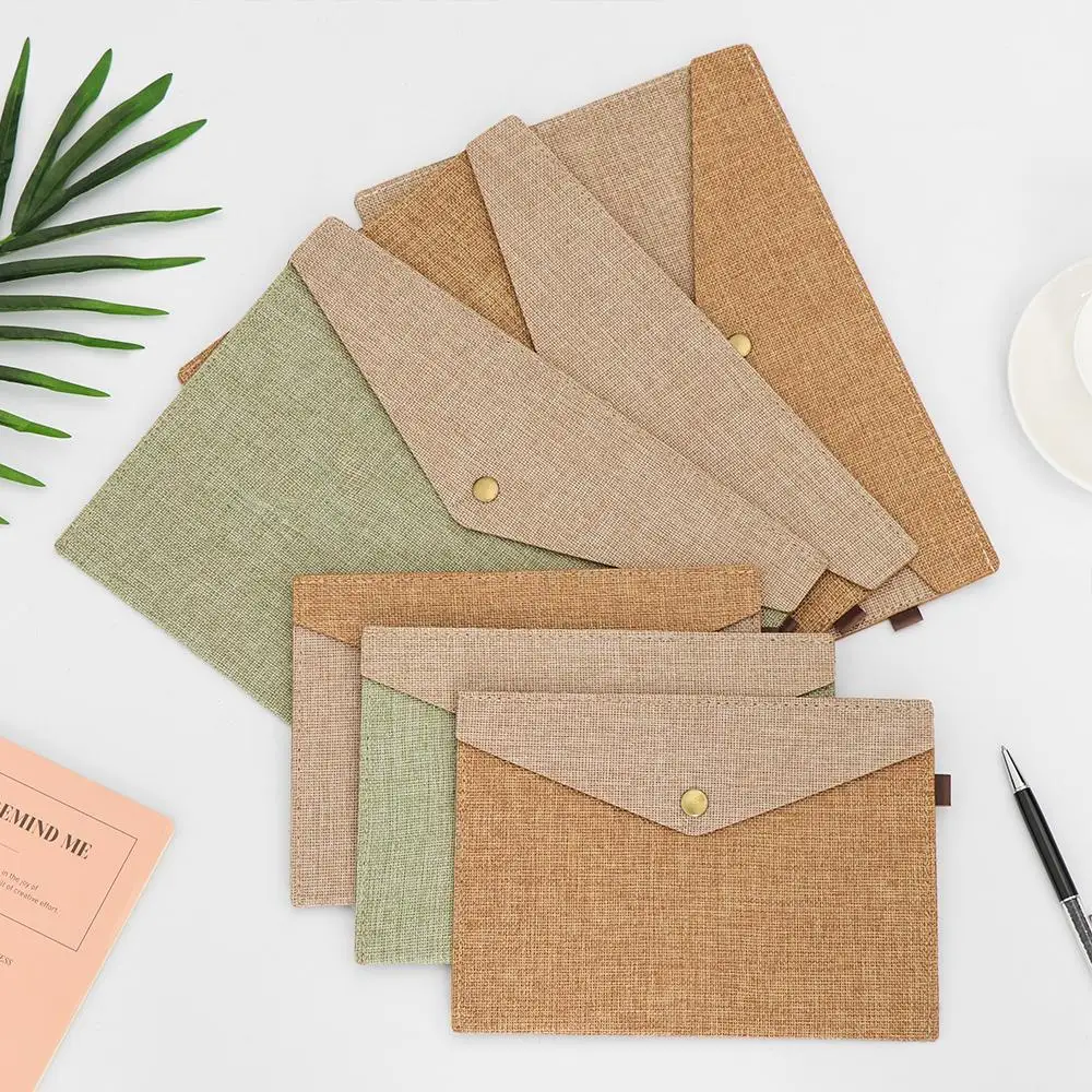 

Портативный органайзер для канцелярских принадлежностей, элегантная папка для файлов, сумка для документов, холст, фетровый портфель для файлов, держатель для бумаги