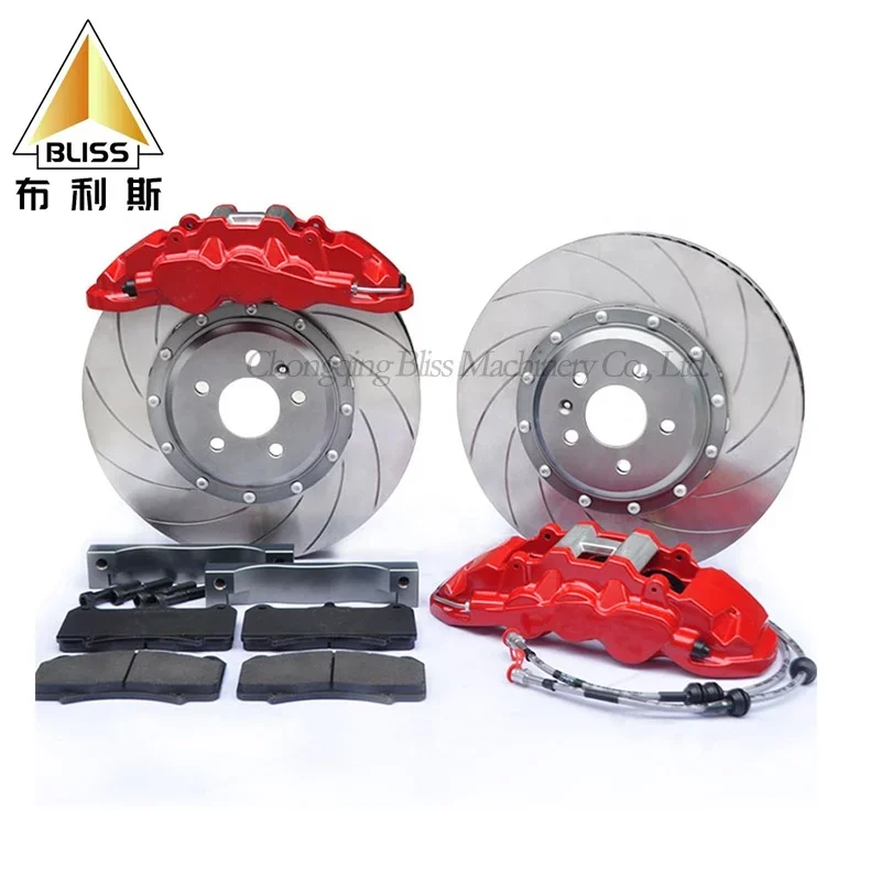 8520 Big Brake Kit Disc 370Mm 380Mm 390Mm 410Mm Front 6 Pot Forged Sports Big Brake Kits Modified Racing Brake Caliper