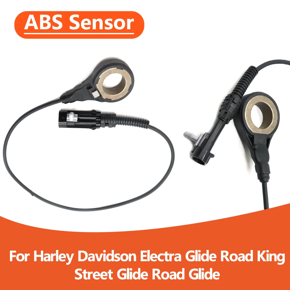 

For Harley Davidson Electra Glide Road King Street Glide Road Glide Moto Rear Wheel Signal ABS Wheel Speed Sensor Wire Silicone