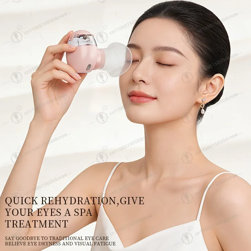 Portable Hot Cold Eye Mist Sprayer Detachable Washable Hydrating Eye Care Device For Daily Eye Comfort