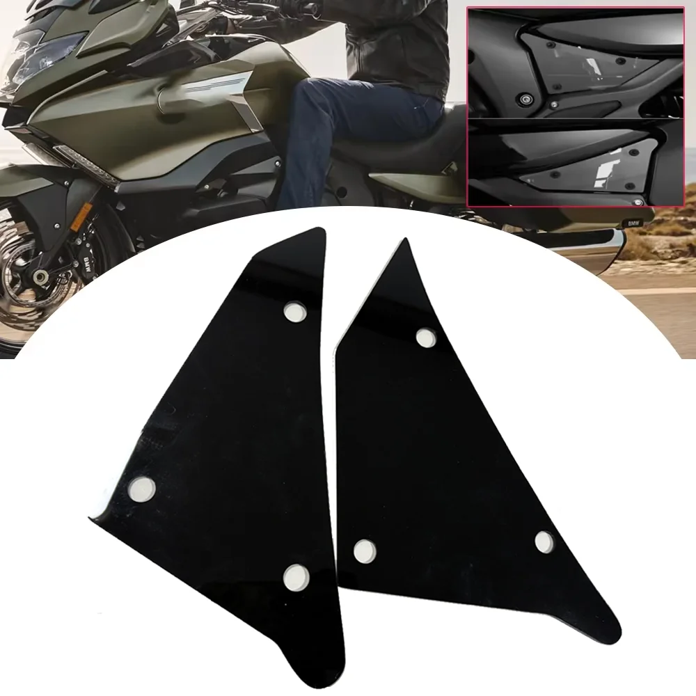 Motorcycle Side Fill Panels Fairing Cowl Cover Plates Tank Trim FOR BMW K1600B K1600 Grand America 2018 2019 2020 2021 2022