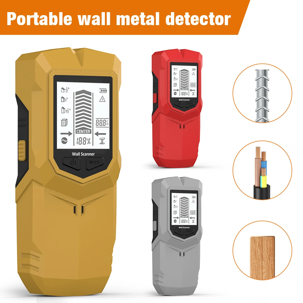 

Wholesale New Arrivals HW-910 Portable Wall Detector Wall Metal Detector Wall Scanner With Sanning Modes