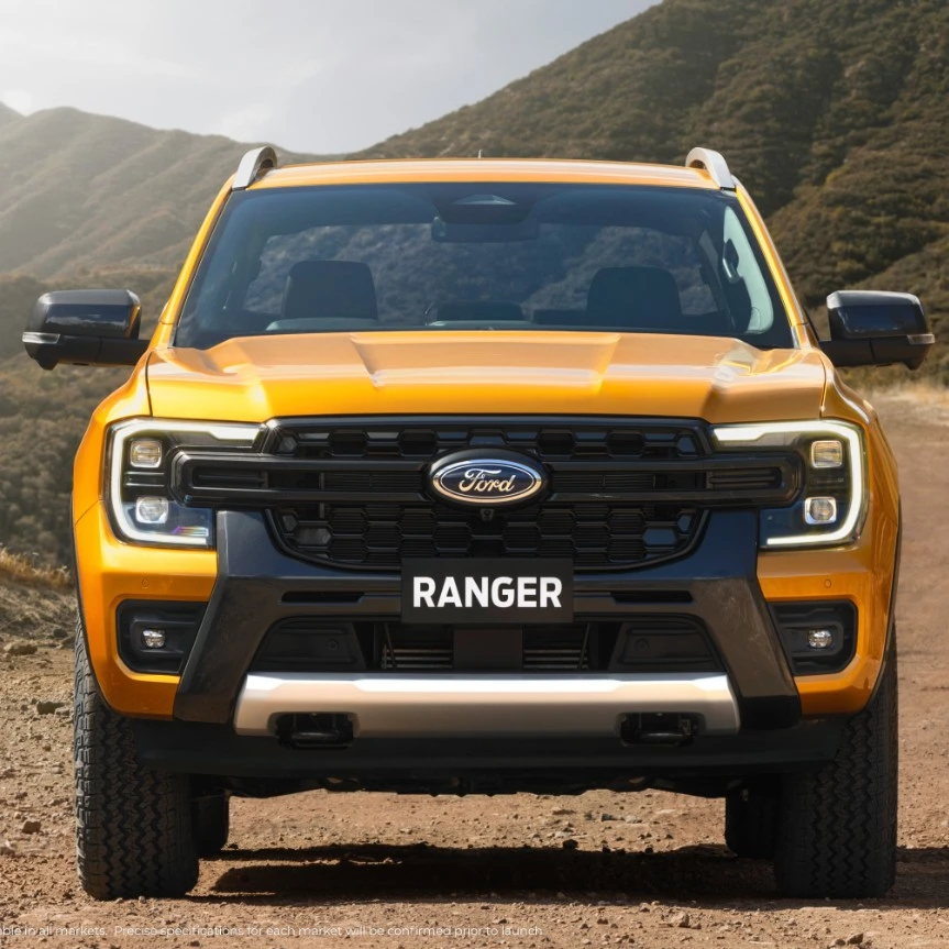 

3D автомобильные коврики индивидуального размера для нового Ford Ranger Next Gen 2023, RHD, защитные аксессуары для салона автомобиля, водонепроницаемые ковры