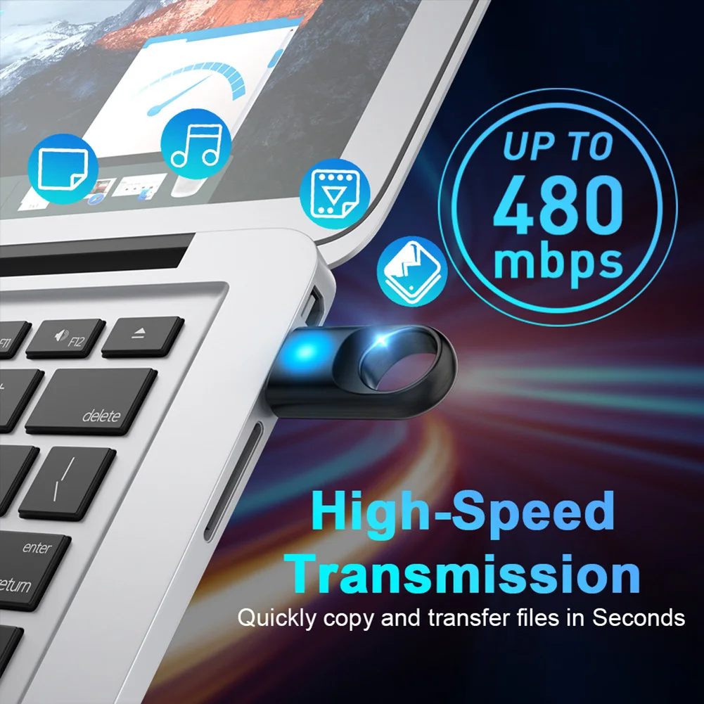 

Устройство для чтения карт памяти TF MicroSD, высокоскоростной USB 3.0 адаптер для карт памяти для ПК/ноутбука/смартфона/видеорегистратора, 1/2 шт.