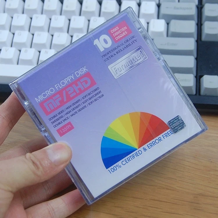 Suitable for konica 3.5inch floppy disk 1.44m mf2hd high-density floppy disk a disk