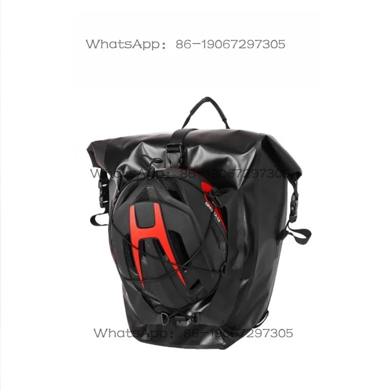 Bicycle Front and Rear Packing Shelves Are Fully Waterproof Cycling Packs