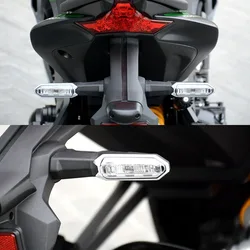 Lampeggiatore per moto indicatori di direzione a LED per KAWASAKI ER6N NINJA 650 300 400 1000 1000SX NINJA H2 HX SX indicatore luminoso lampeggiante