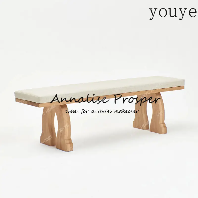 Bedroom bedside stool Nordic designer living room sofa creative entrance door shoe change stool