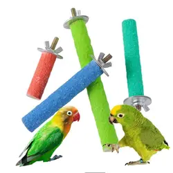 Bird Claw Beak Grinding Bar Standing Stick Parrot Station Pole Birds Supplies