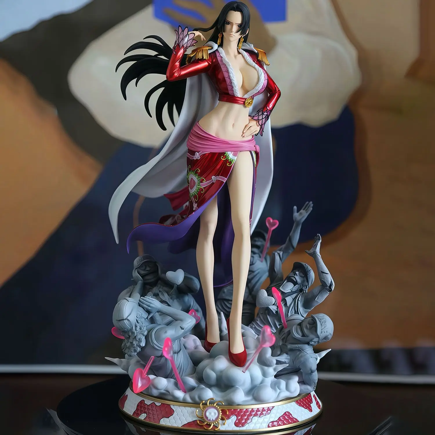 متوفر قطعة واحدة من طاقم فرانكي لوفي سانجي ديكور سطح المكتب تمثال دي أنيمي دي estatua Koccionable de PVC ألعاب هدايا