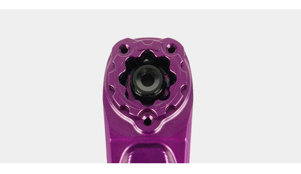 ZRACE RX2 Rennrad-/Gravel-Kurbelgarnitur mit hochpräziser CNC-Bearbeitung, 29mm hochfester Spindel, 165/170 3-Schrauben-Schnittstelle – Detail 9