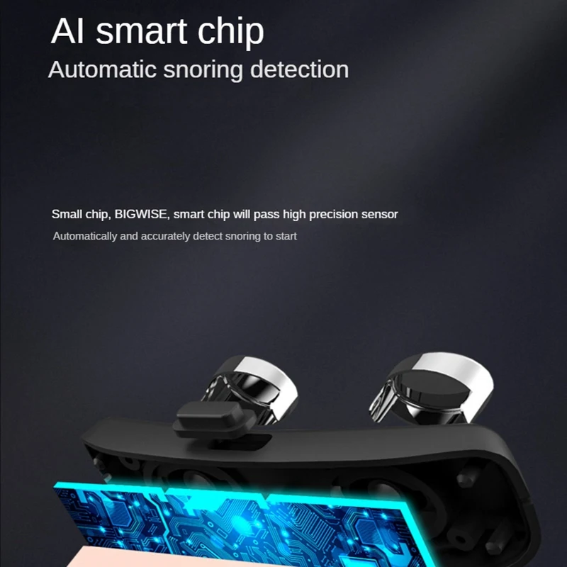 Intelligent Throat Pulse Anti-Snoring Device, Sleep Instrument, Electric Anti-Snoring Instrument, Snoring Correctorm