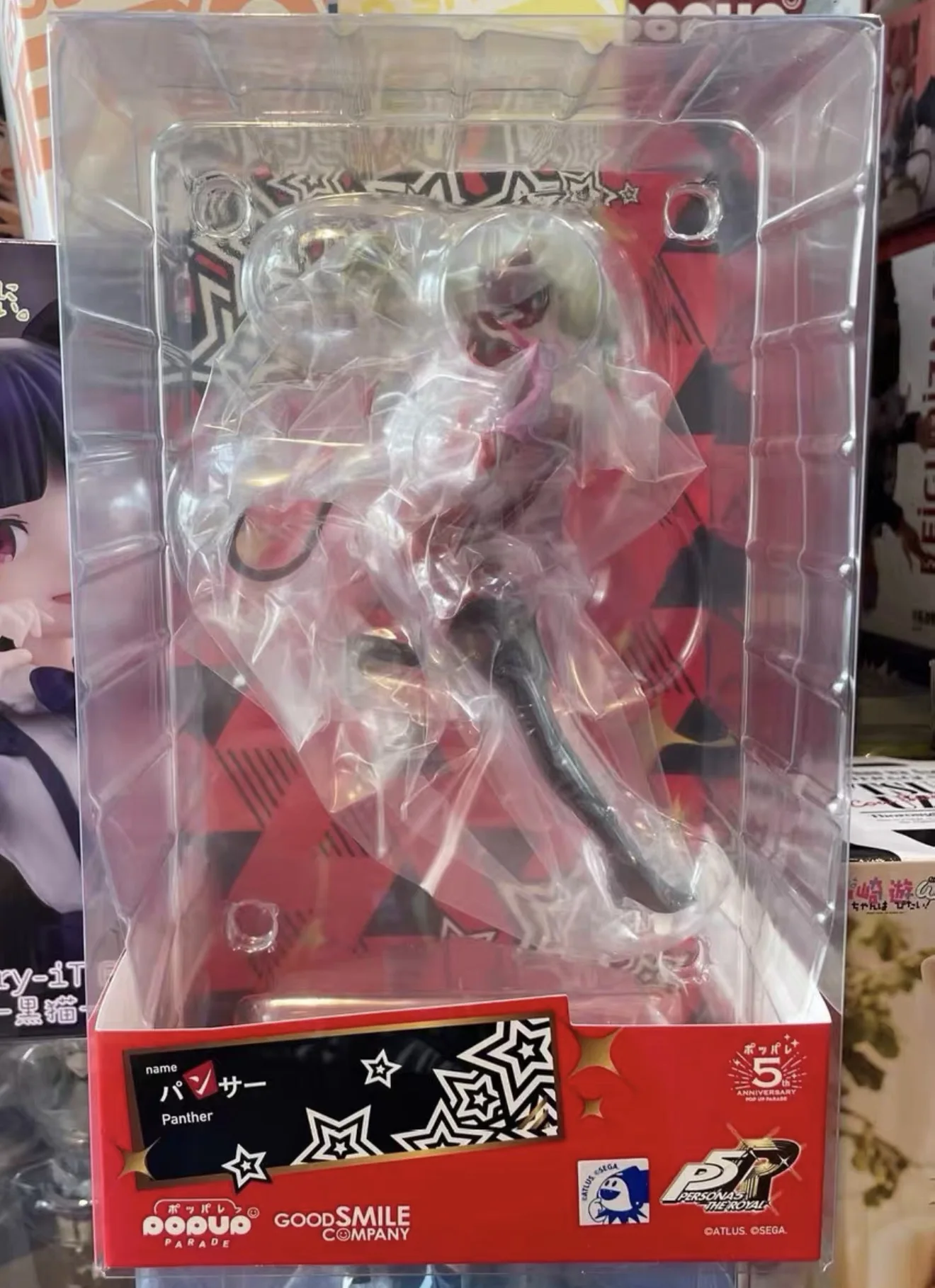 100% Original Good Smile Company Pop Up Parade Persona 5 The Royal Takamaki Anne Panther Collection Series Anime Figure