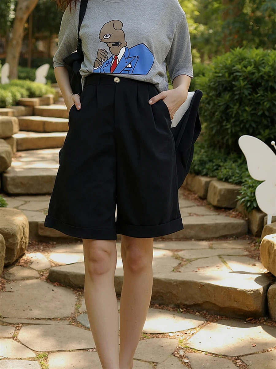 Pantalones cortos deportivos de pierna ancha para mujer con tela de secado rápido y bolsillos laterales Ideal para gimnasio Senderismo Ropa deportiva al aire libre Estilo veraniego