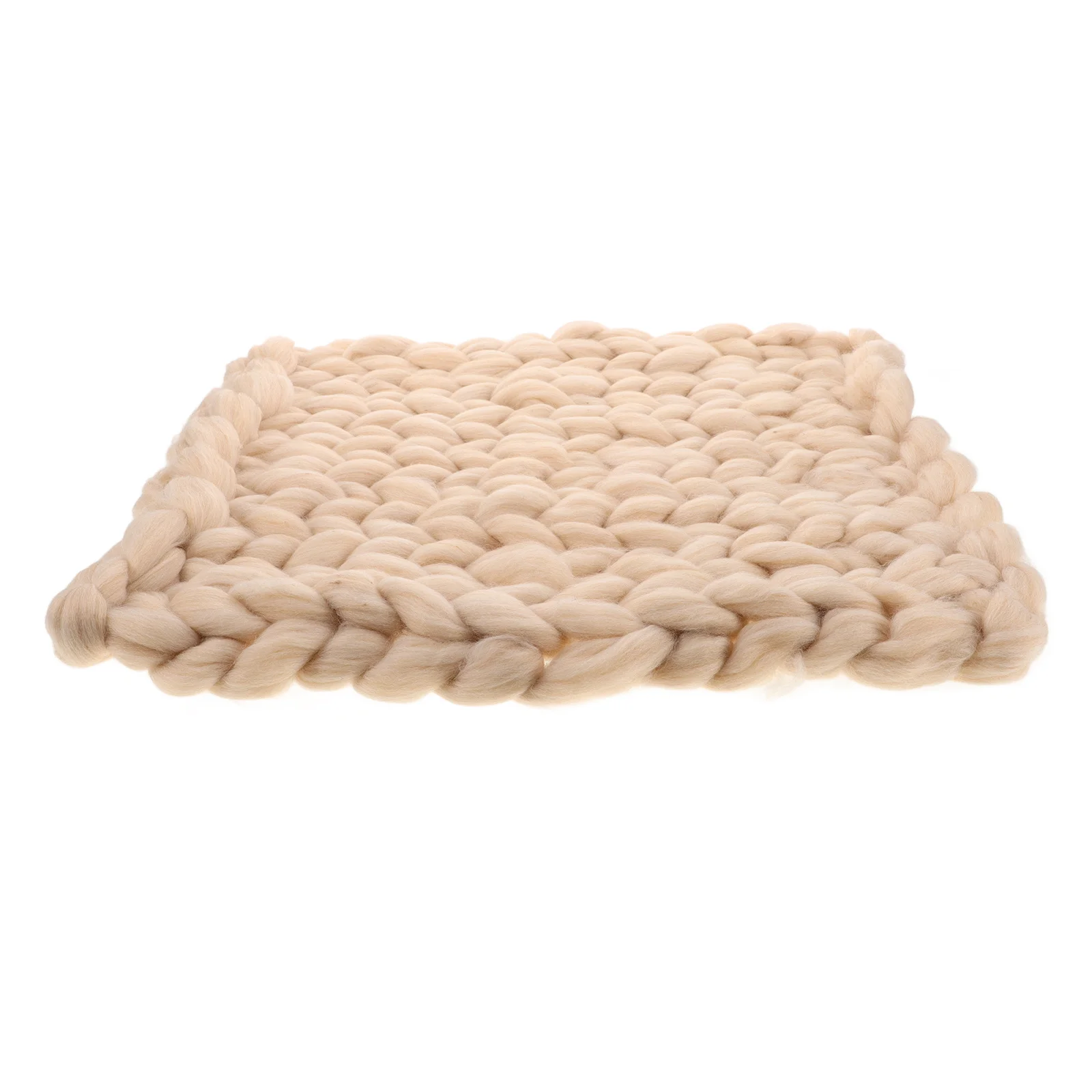 

Large Handmade Chunky Knit Blanket Thick Wool Knitting Throw for Sofa Bed Chair Soft Comfortable Blanket Large