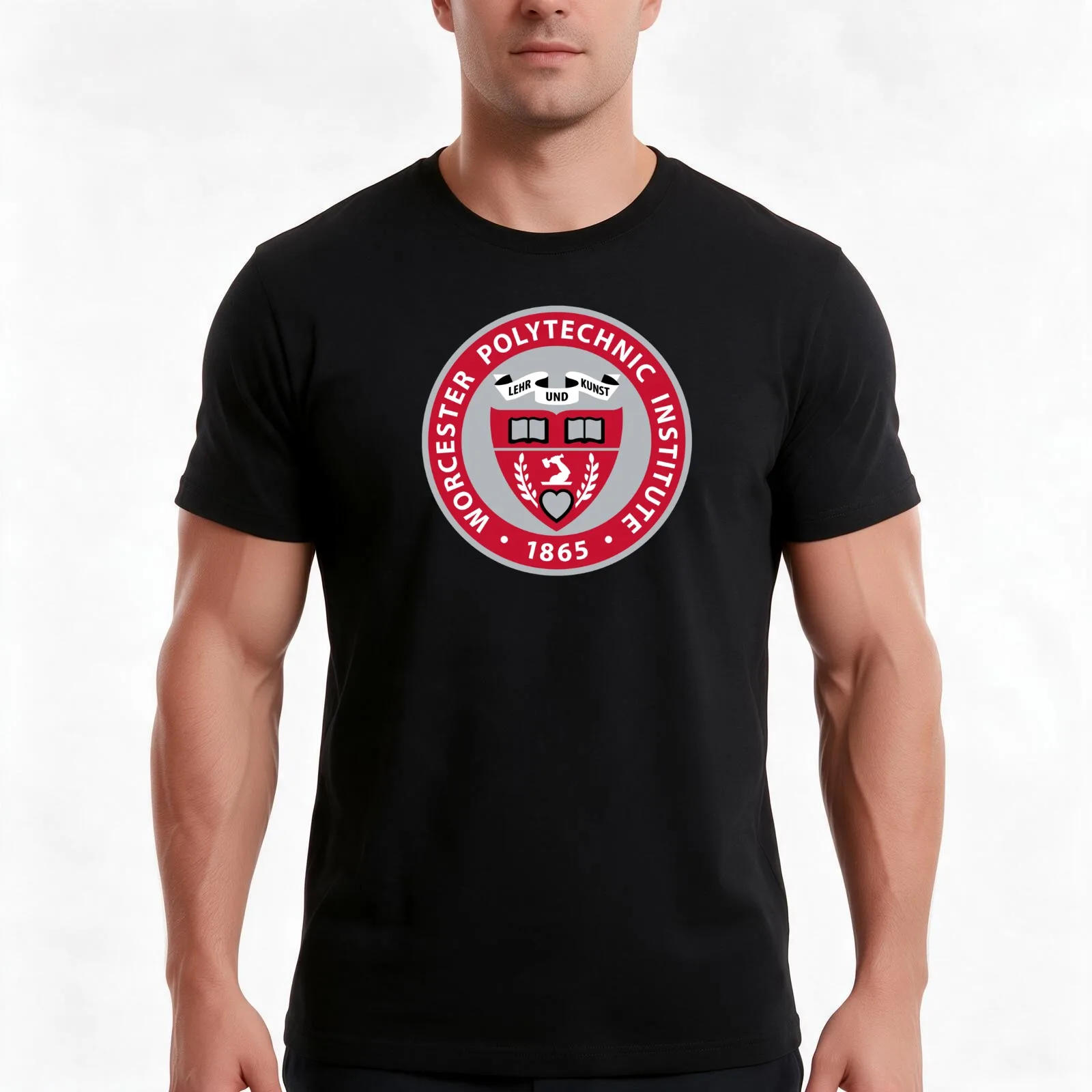 Worcester Polytechnic Institute T-Shirt Summer Casual Cotton Tee Oversized Streetwear Tops Vintage Graphic Print 100% Cotton