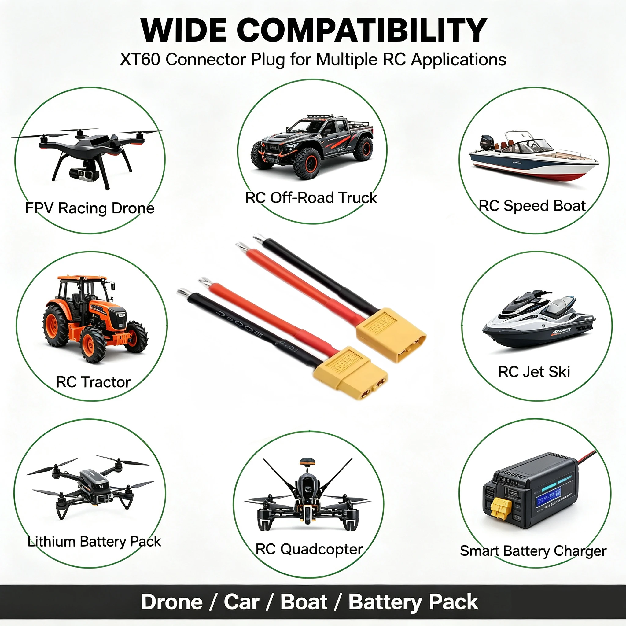 XT60 Stecker-Buchse-Verbinder – Drone Rc Link Bewertung und Preis