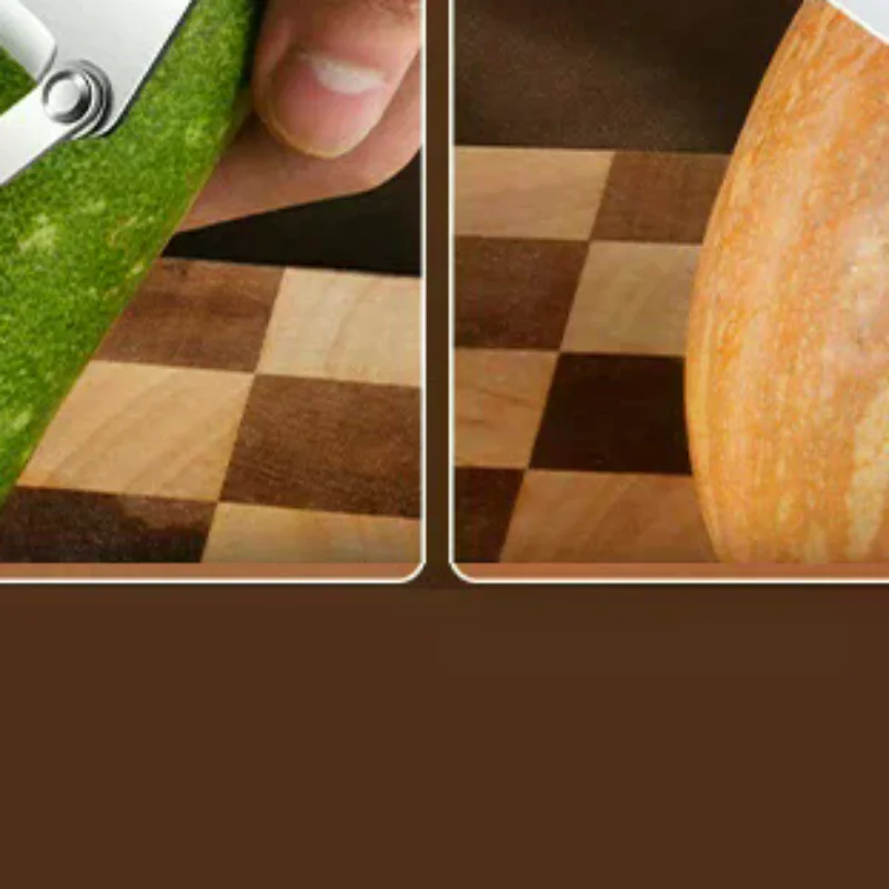 

Овощечистка из нержавеющей стали с деревянной ручкой для очистки и нарезки фруктов и овощей | Прочная и плавная работа