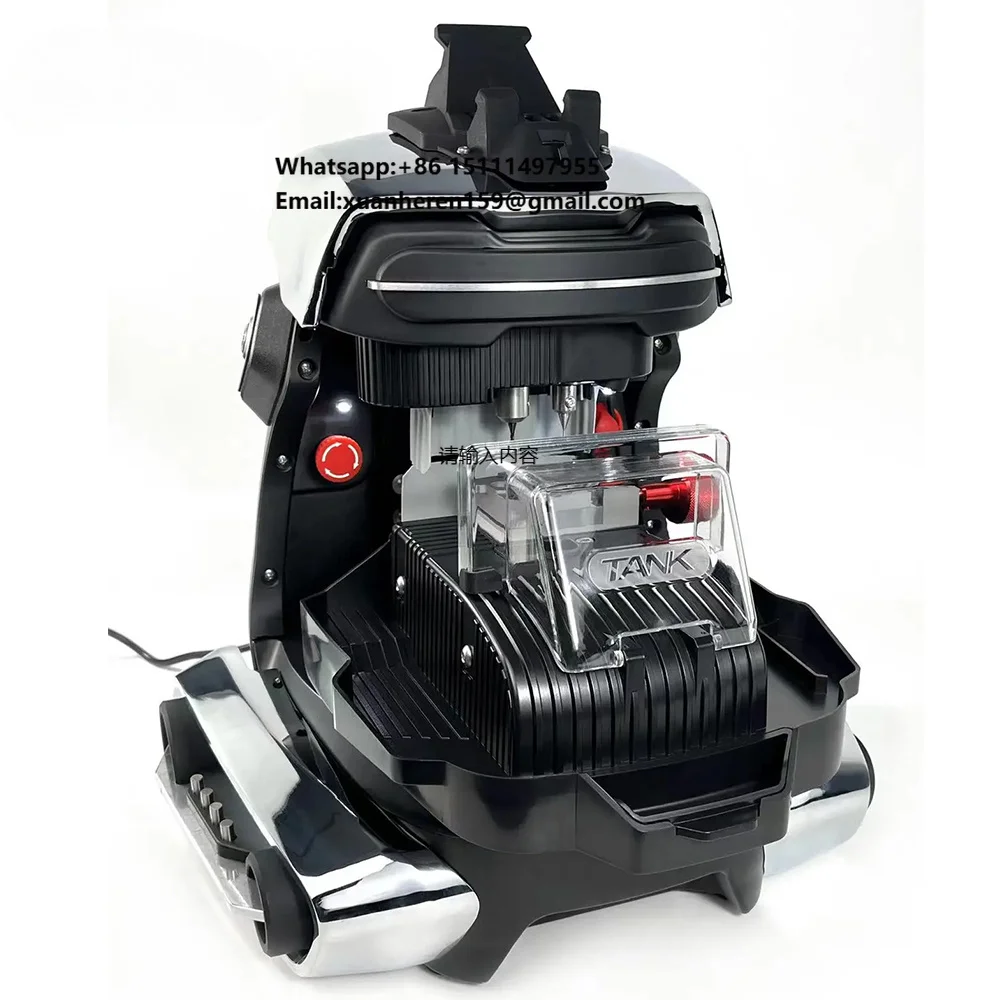 2024 Automatic 2m2 Magic tank CNC Tank 2 Pro Key Copy Cutting Machine for Make Car Keys Locksmiths Tool With Black Colour
