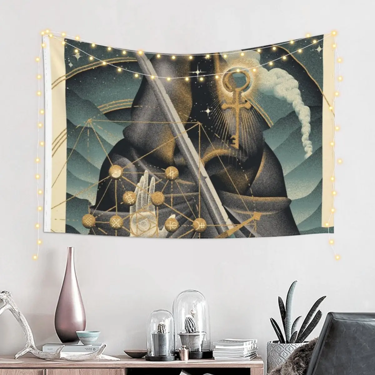 

Grétá Musicc Ván Fléét Rock Band Poster Dreams In Gold Tour Wall Art Tapestry Wall Art Custom Tapestry
