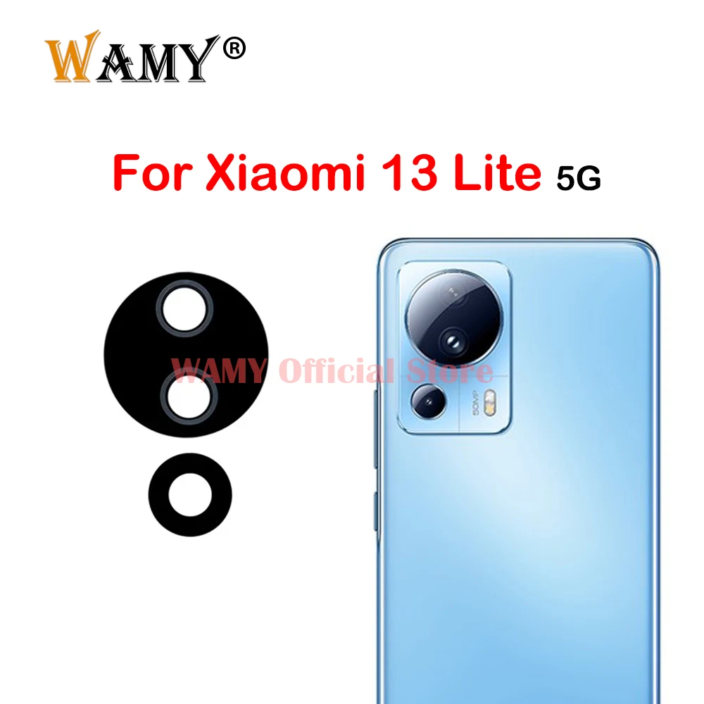 

WAMY новая задняя камера стеклянный объектив Замена для Xiaomi 13 Lite 5G