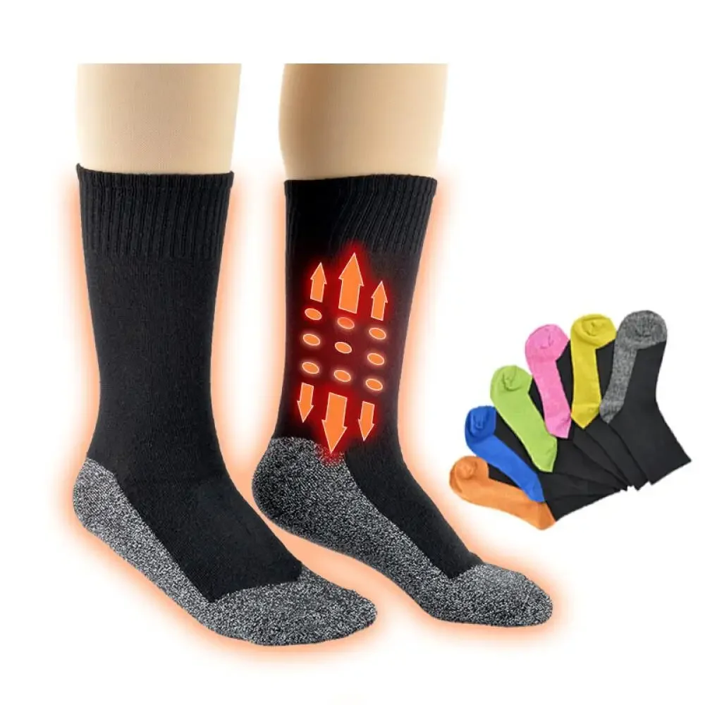 

Уютные носки Steady35Degree с подогревом из металлического волокна для улицы альпинизма лыжного спорта Спортивные нажимные носки россыпью Deal2024 новые тепловые чулочно-носочные изделия