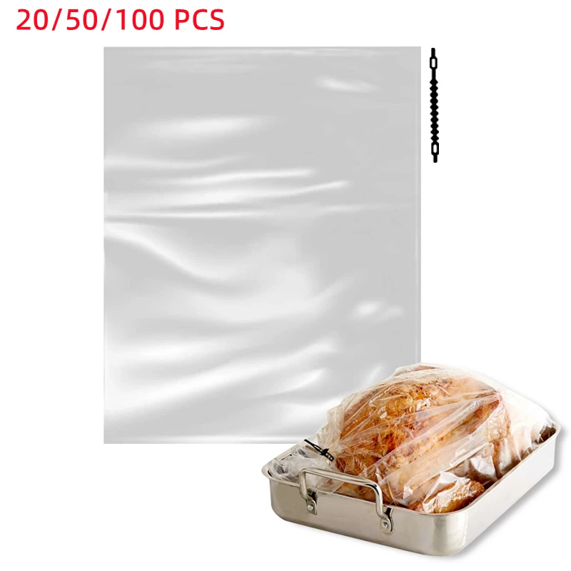 25 * 38 CM Odporna na ciepło wkładka do kuchenki Torba do pieczenia indyka do gotowania Średniej wielkości torba do piekarnika Wkładki do garnków do pieczenia 109