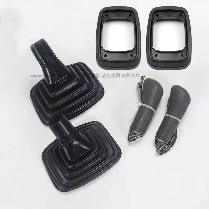 

For HITACHI EX60/70/120/200/210/250-1-5-6 Joystick handle rubber dust cover combination high-quality excavator accessories