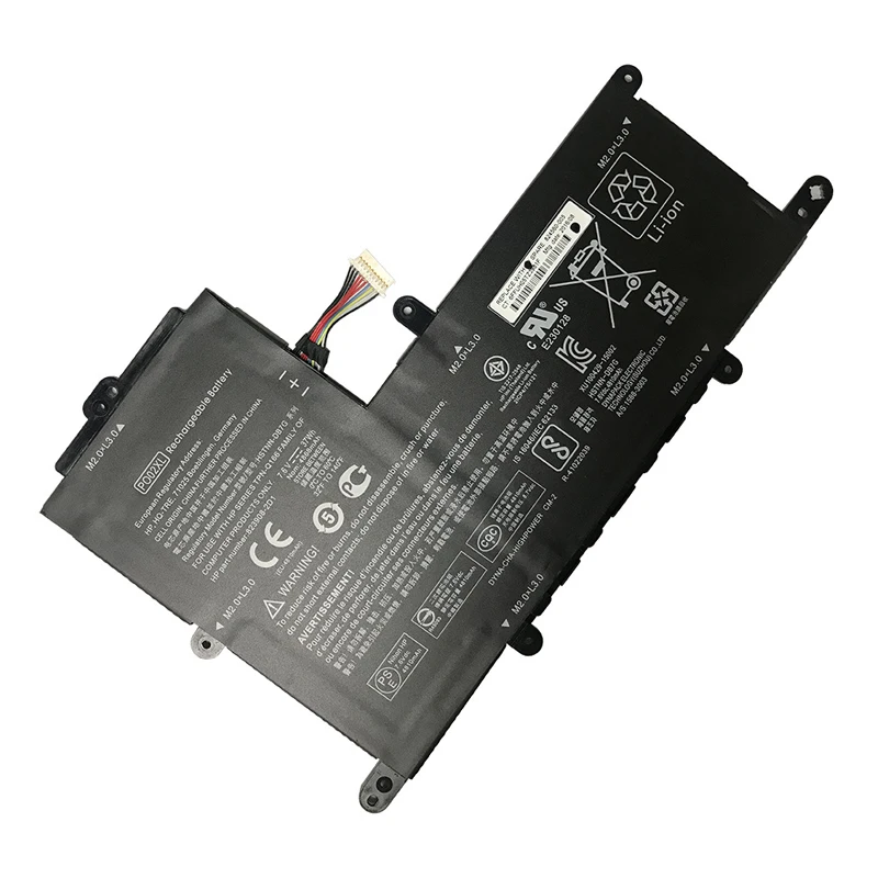 PO02XL Laptop Battery for HP Stream 11-R014WM 11-R015WN TPN-Q166 HSTNN-DB7G HSTNN-IB7G 823908-2C1 824560-005 7.6V 37Wh/4960mAh