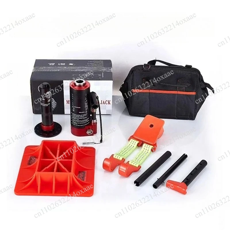 Large stroke hydraulic jack off-road vehicle extended monkey climbing pole lifter desert car extrication