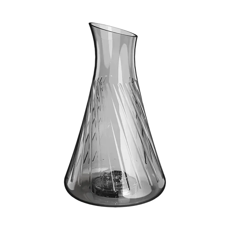 

Portable Hydrogen Water Bottle and Wine Aerator Handmade Glass barrel Whiskey Wine Rich Hydrogen Decanter Whiskey set for party