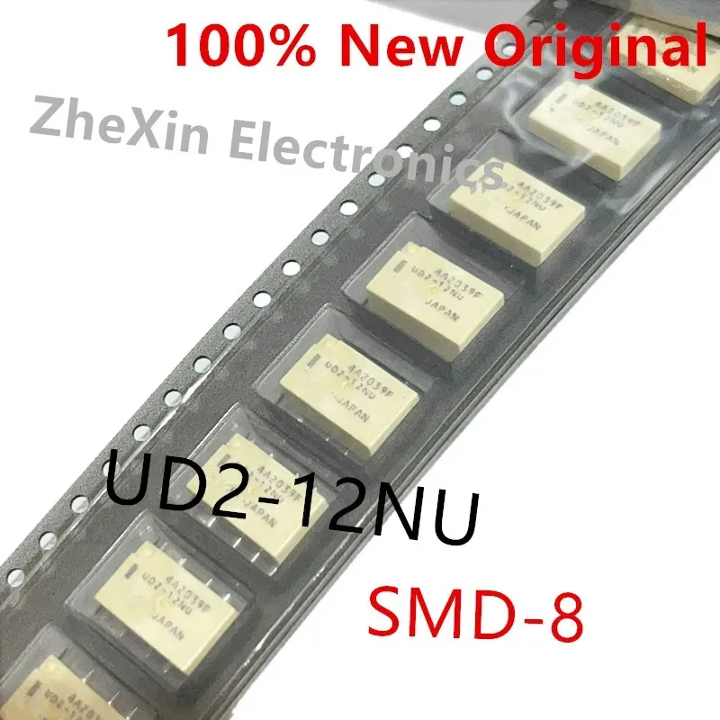 10PCS/Lot UD2-12NU 、UD2-5NU 、UD2-4.5NU 、UD2-3NU SMD-8 New Original Signal Relay DPDT UD2-4.5NU-L、UD2-3NU-L、UD2-5NU-L