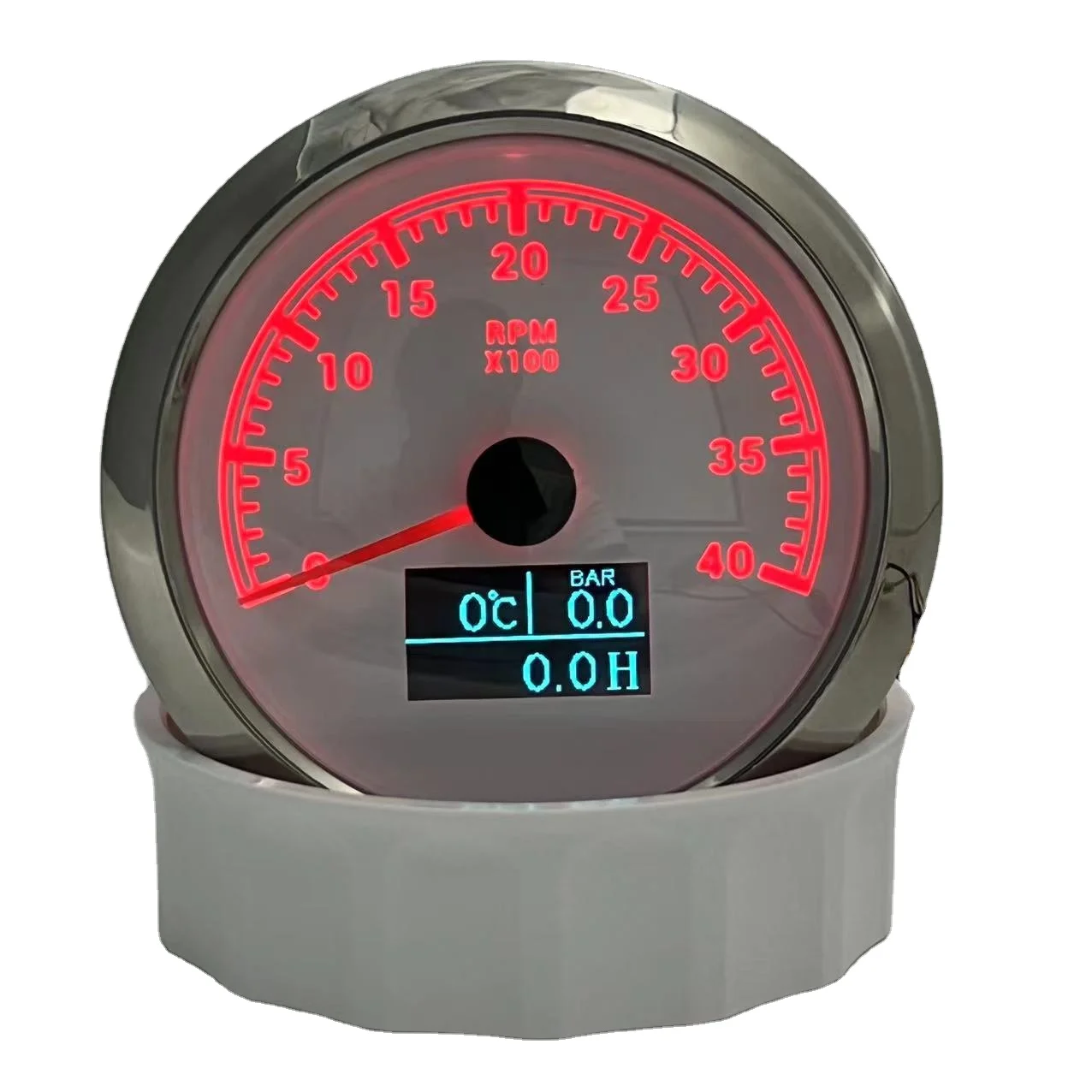 85mm CAN4K speed 0LED screen bus instrument J1939 protocol is applicable to the refitting of special trucks gauge