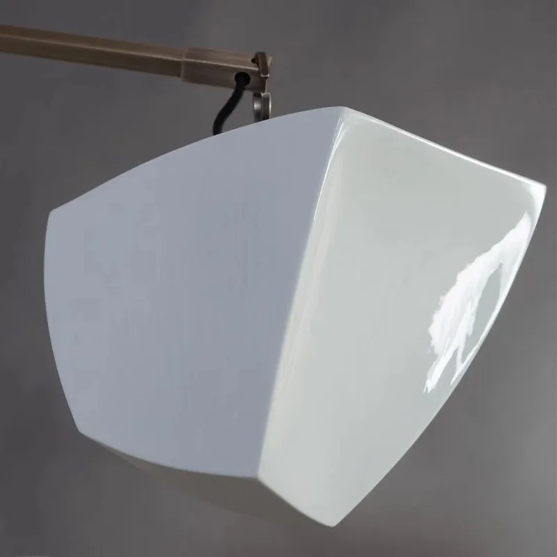 Wabi Sabi مستوحاة من السيراميك الأبيض قلادة مصباح الملمس الطبيعي النحاس الأسود الفضة عكس الضوء الأسقف بريق فيلا