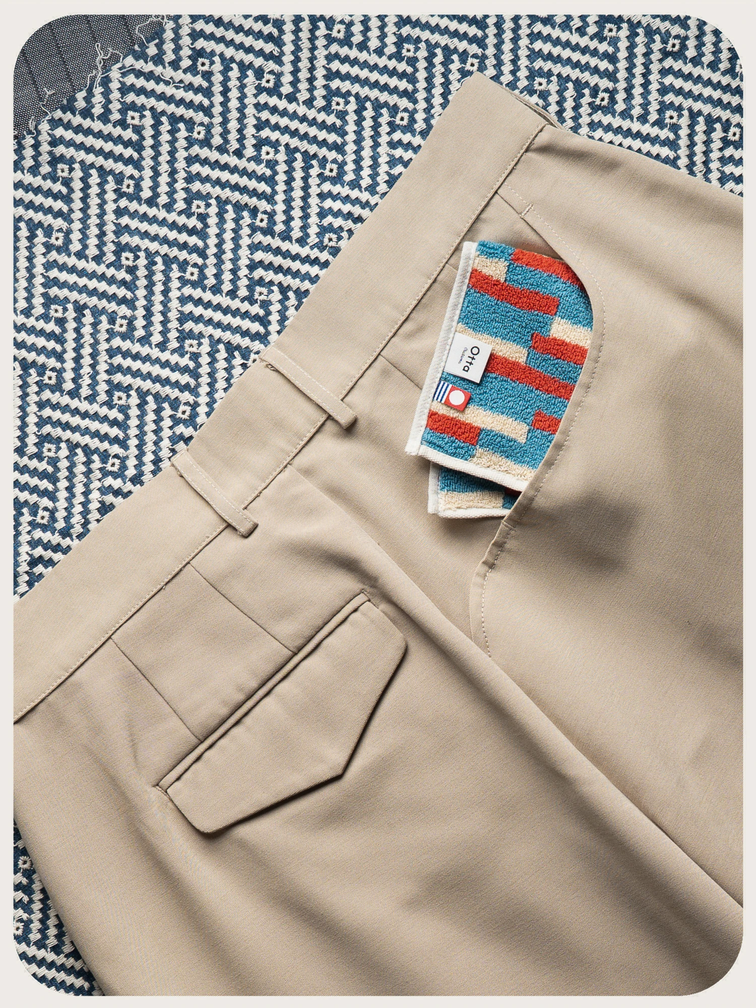 Casual Trousers Ivy Chino Pants Asymmetric Single Pleat Loose Fit Citywalk Polyester Fabric Anti-Wrinkle Winter Youth Men's C...