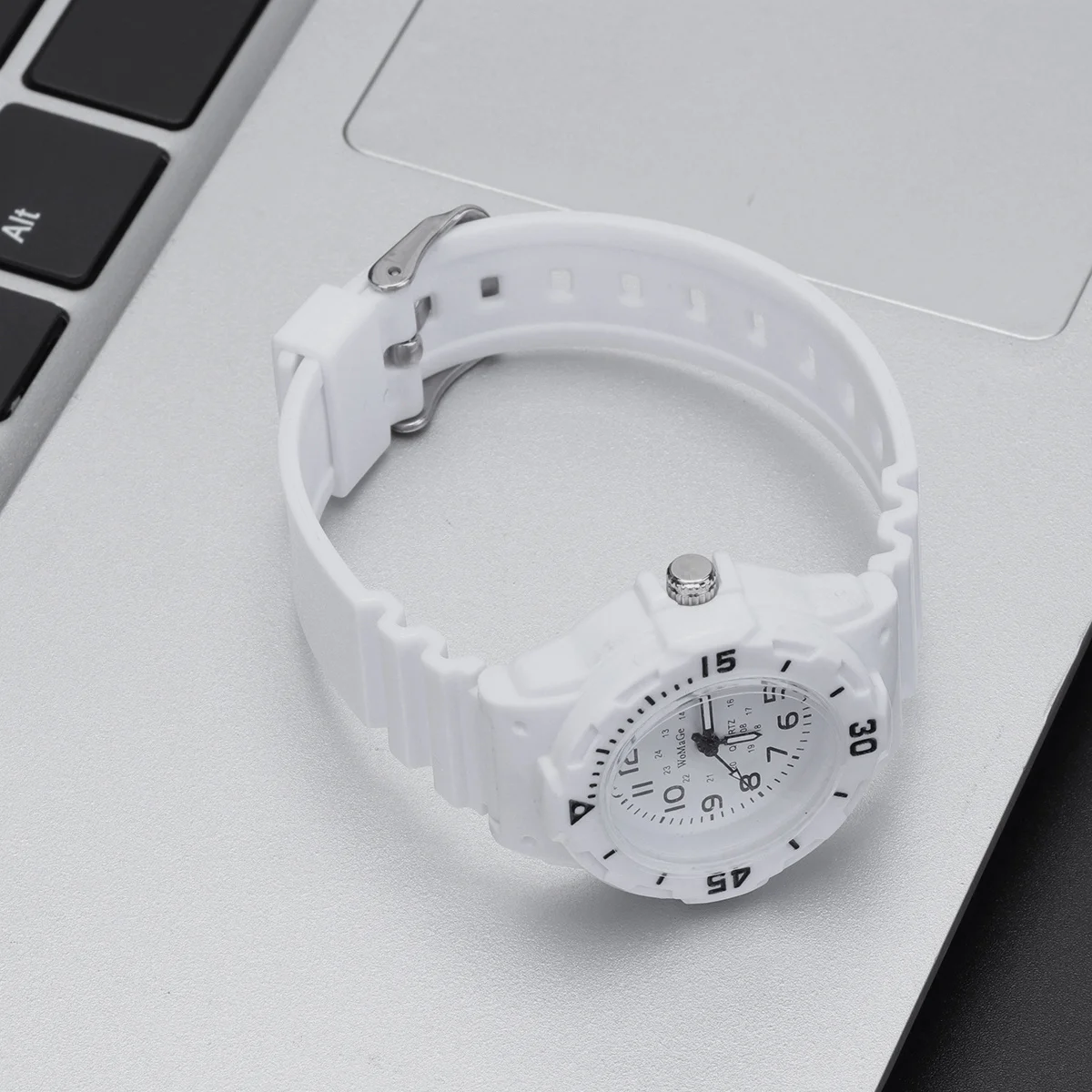 

Children Quartz Watch White Silicone Band Kids Quartz Watch Fashion Sports Watches Boys Girls Durable Sports Watches Boy