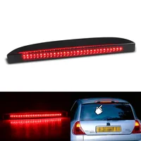 1 unidad Canbus 12V luz de freno trasera alta LED roja/negra tercera luz de freno para Renault CLIO II 1998-2006 OEM: 7700410753