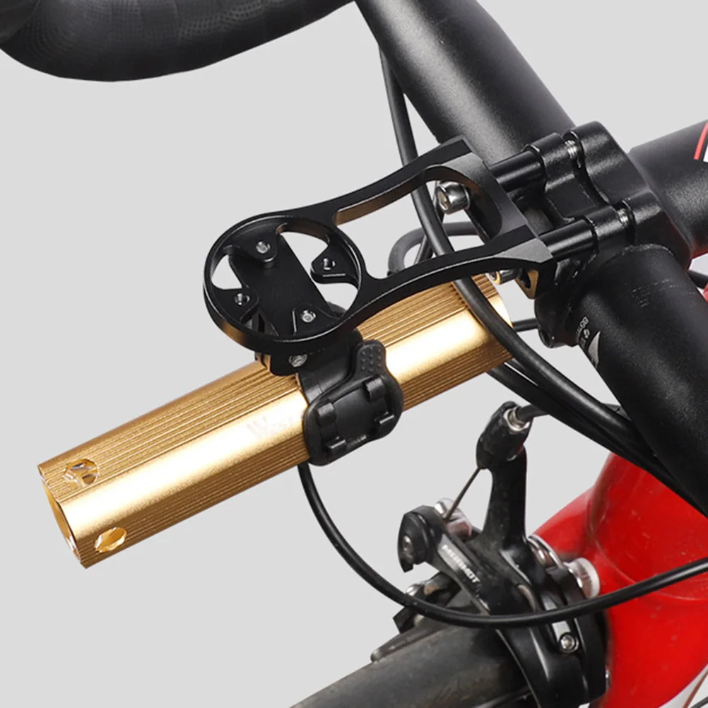 Bike Stopwatch Seat Computer Support Holder Black Suitable for Mtb Road Fold Bikes Record Riding Experience Safely