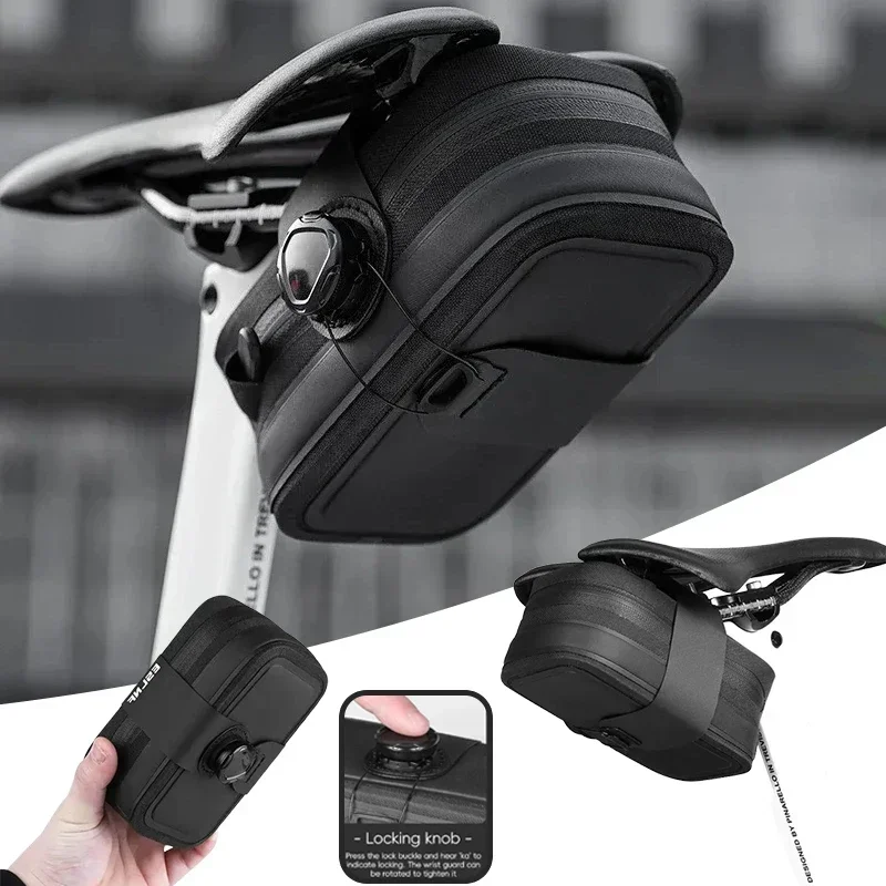

Bicycle Saddle Bag Mini Bicycle Seat Storage Bag Bicycle Rear Seat Mail Bag Large Capacity Tail Rear MTB Road Bicycle Accessorie