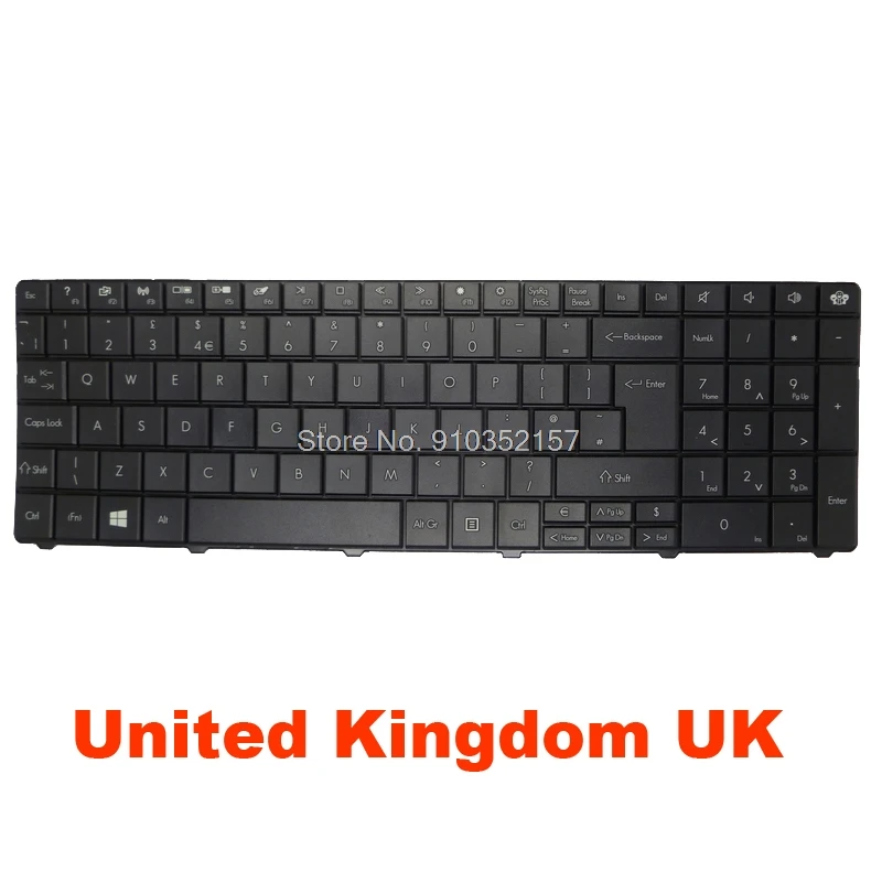 US UK FR Keyboard For ACER E1-531 For Gateway NE56 NE56R NE56R10U NE56R11U/12U/13U NE56R34U NE51B P5WS6 NE71B NV59A NV59C NV79C