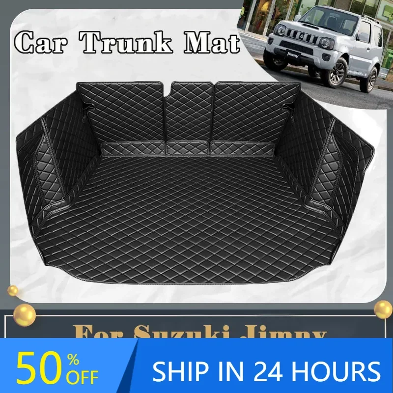 

Коврик для багажника автомобиля Suzuki Jimny JB33 JB43 JB53 2007 ~ 2018 грязеотталкивающий полностью роскошный задний поднос аксессуары