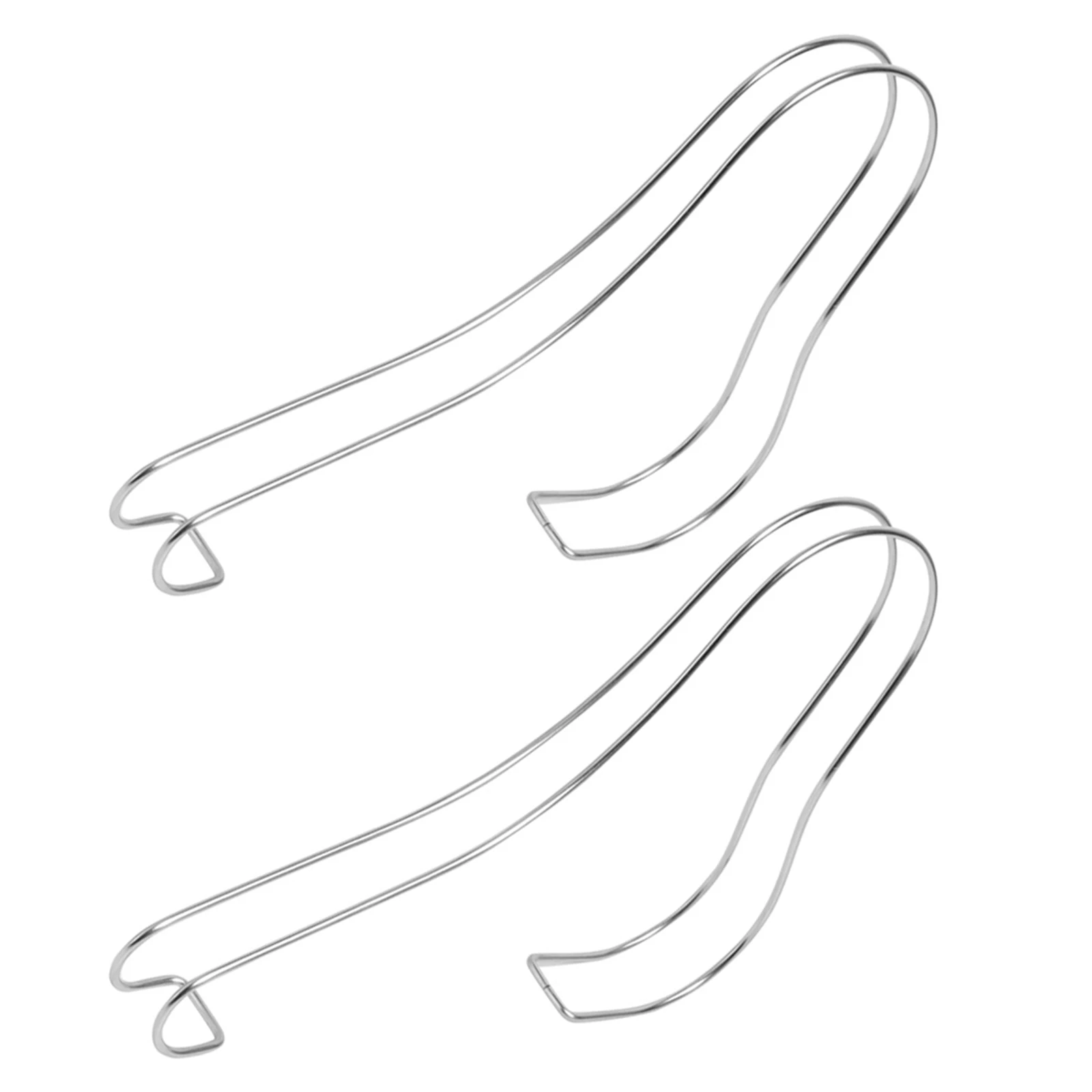 

2 Pcs Sandal Support Display Rack Women Shoes Stainless Steel Shoe Organizer Holders Display Stand Shoe Storage Solution