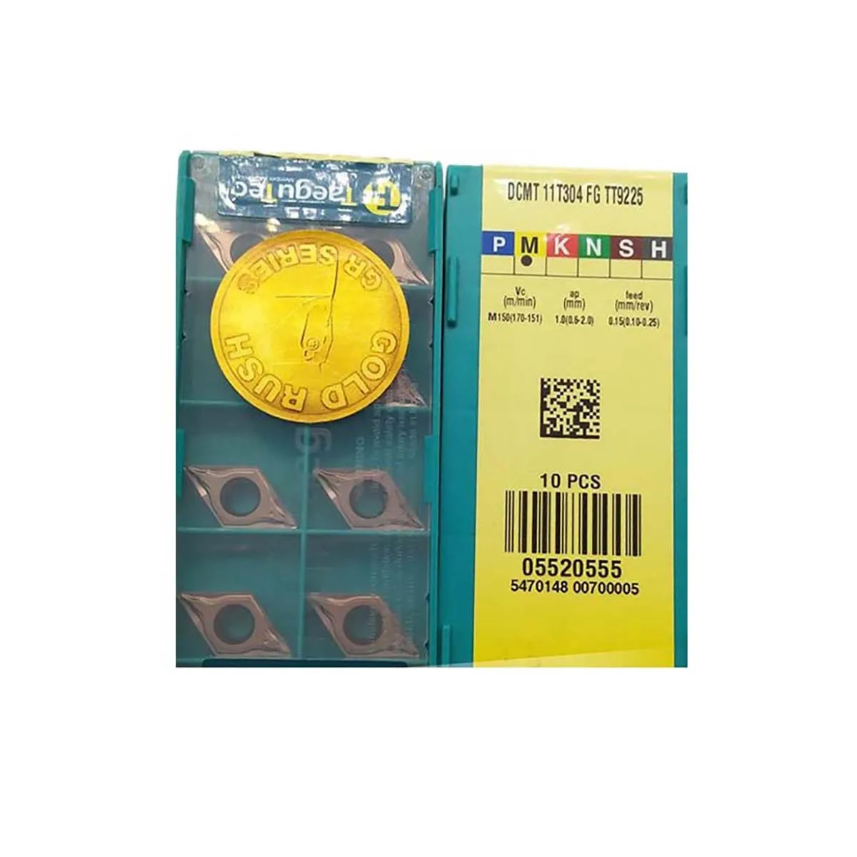 

TaeguTec 100% Original Turning Insert DCMT TT5100 TT9215 TT9225 DCMT11T302-FA TT5100 DCMT11T302-FA TT9215 DCMT11T308-FG TT9225