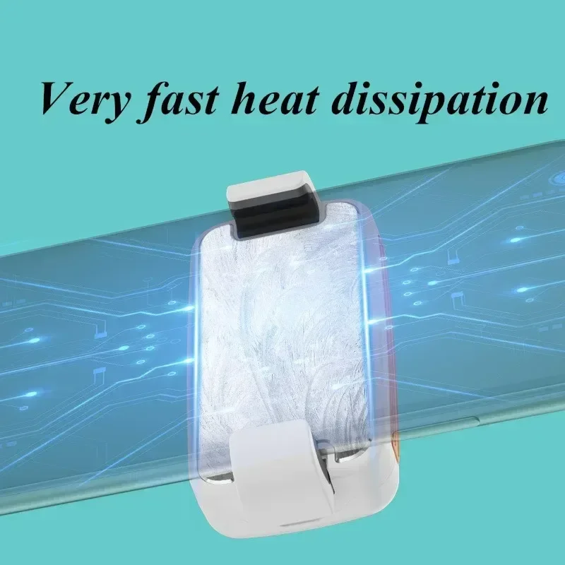 MEMO DL03 Mobile Phone Cooling Fan Radiator Semiconductor Back-clip Game Cooler 3 Gear Adjustable Cool Heat Sink for IOS Android